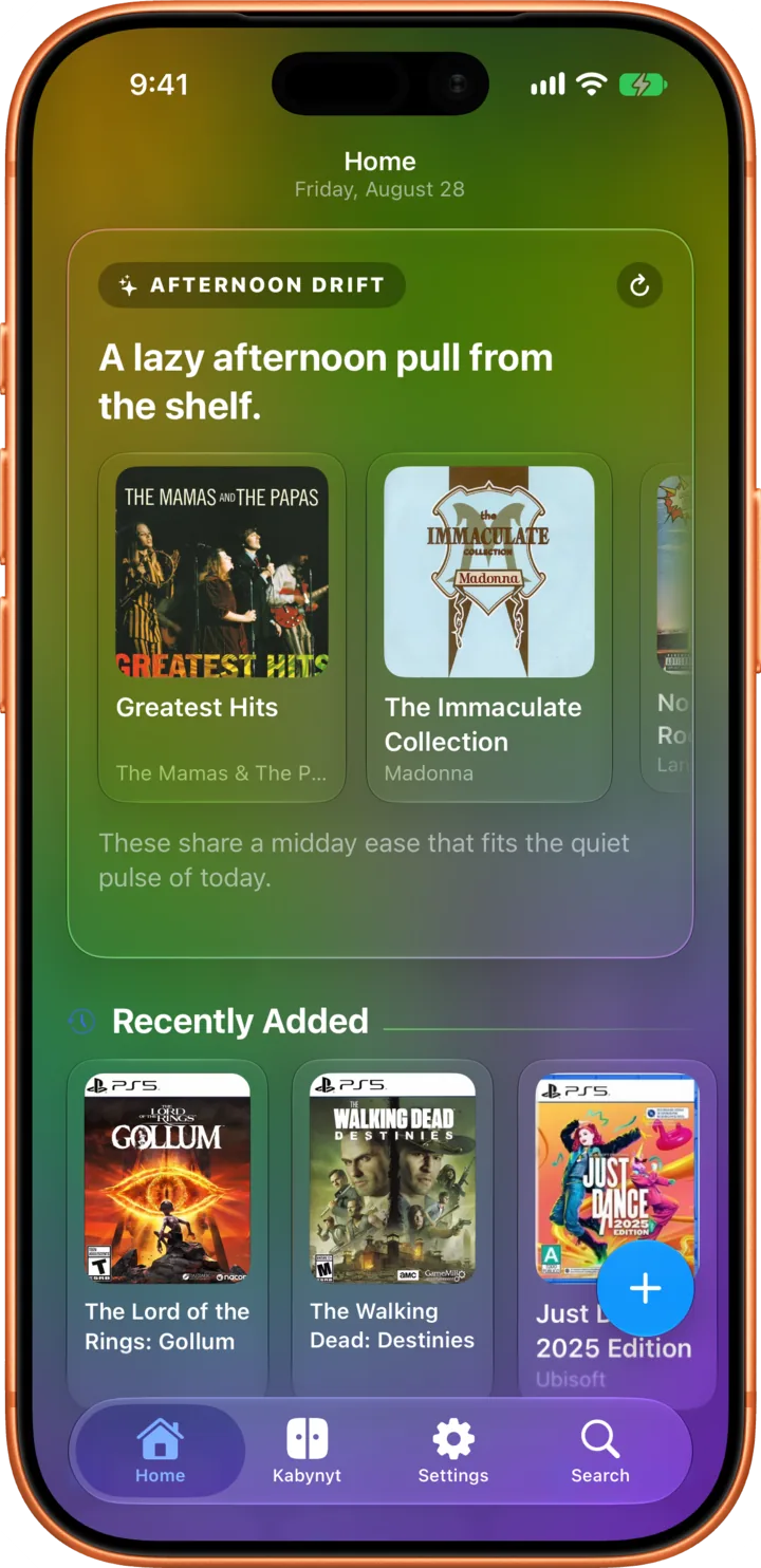 Vinyl, video games, movies, books, LEGO, cards &mdash; one app for every collection.